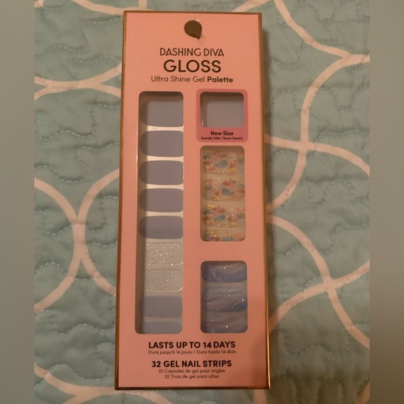 💥 $5 w Any Purchase! Dashing Diva 32 Gloss Ultra Shine Gel Nail Strips Palette! - Picture 1 of 3